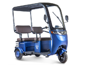 Электротрицикл Gelbert Bos 48V/60V 800Вт (синий) - Фото 0