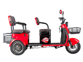 Электротрицикл Gelbert Kappa 48V/60V 650Вт (синий) - Фото 1