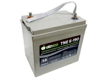 Тяговый аккумулятор Eltreco TNE6-190 (6V150A/H C3)