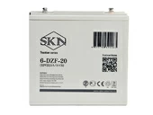 Свинцово-кислотный тяговый гелевый аккумулятор SKN 6-DZF-20 (12V22.5A/H C5) - Фото 1